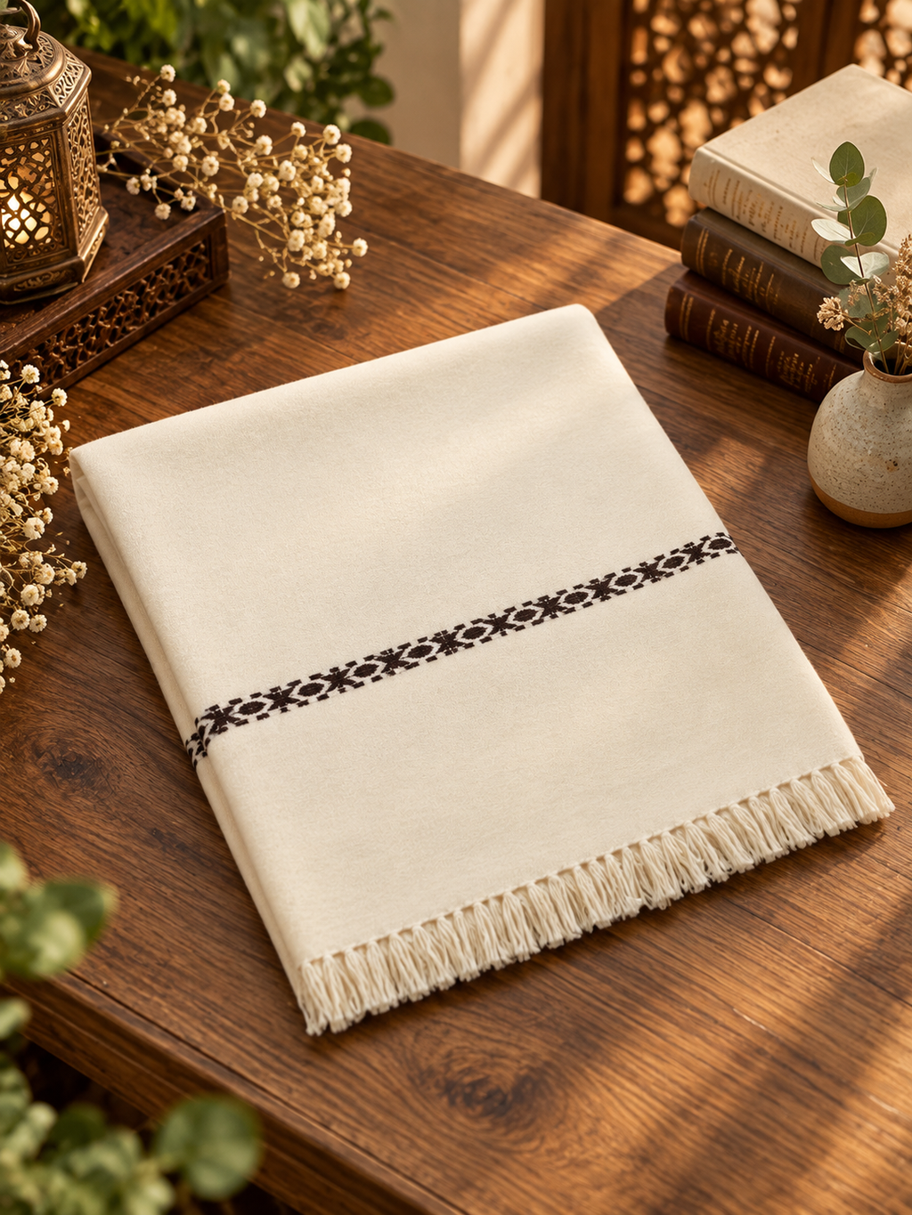 Lamb Wool Shawl(M02)