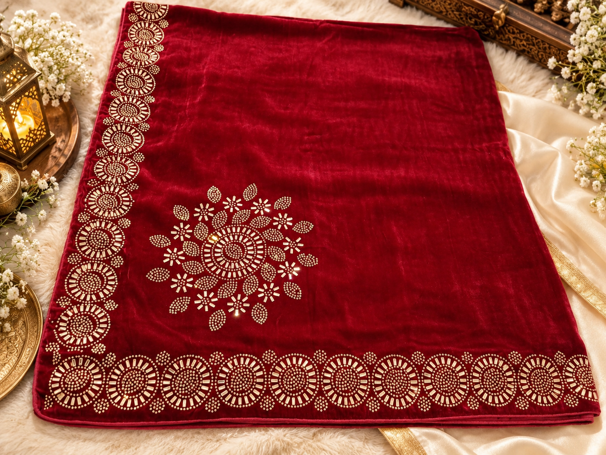 Velvet Stone Shawl(V01)