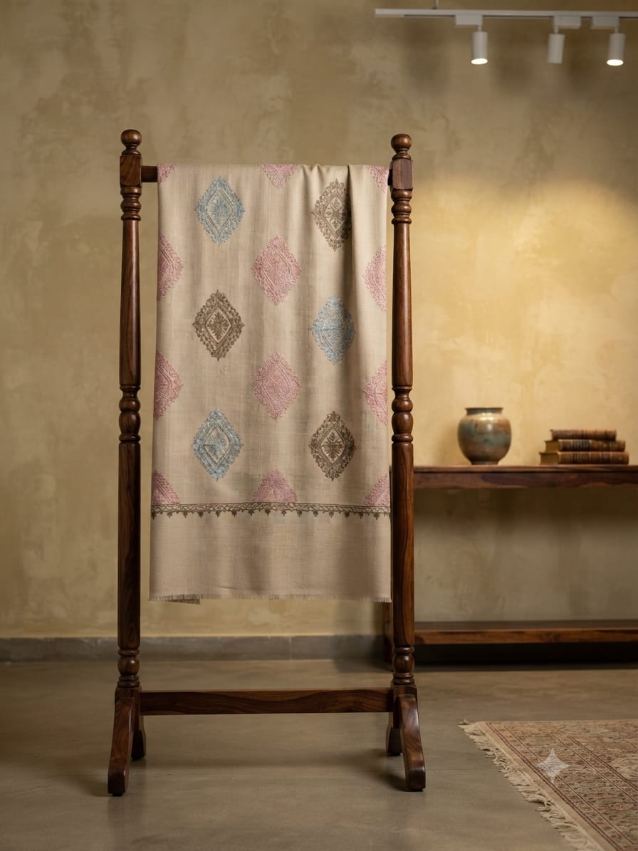 Naqsh-e-Aari Shawl(AR-604)