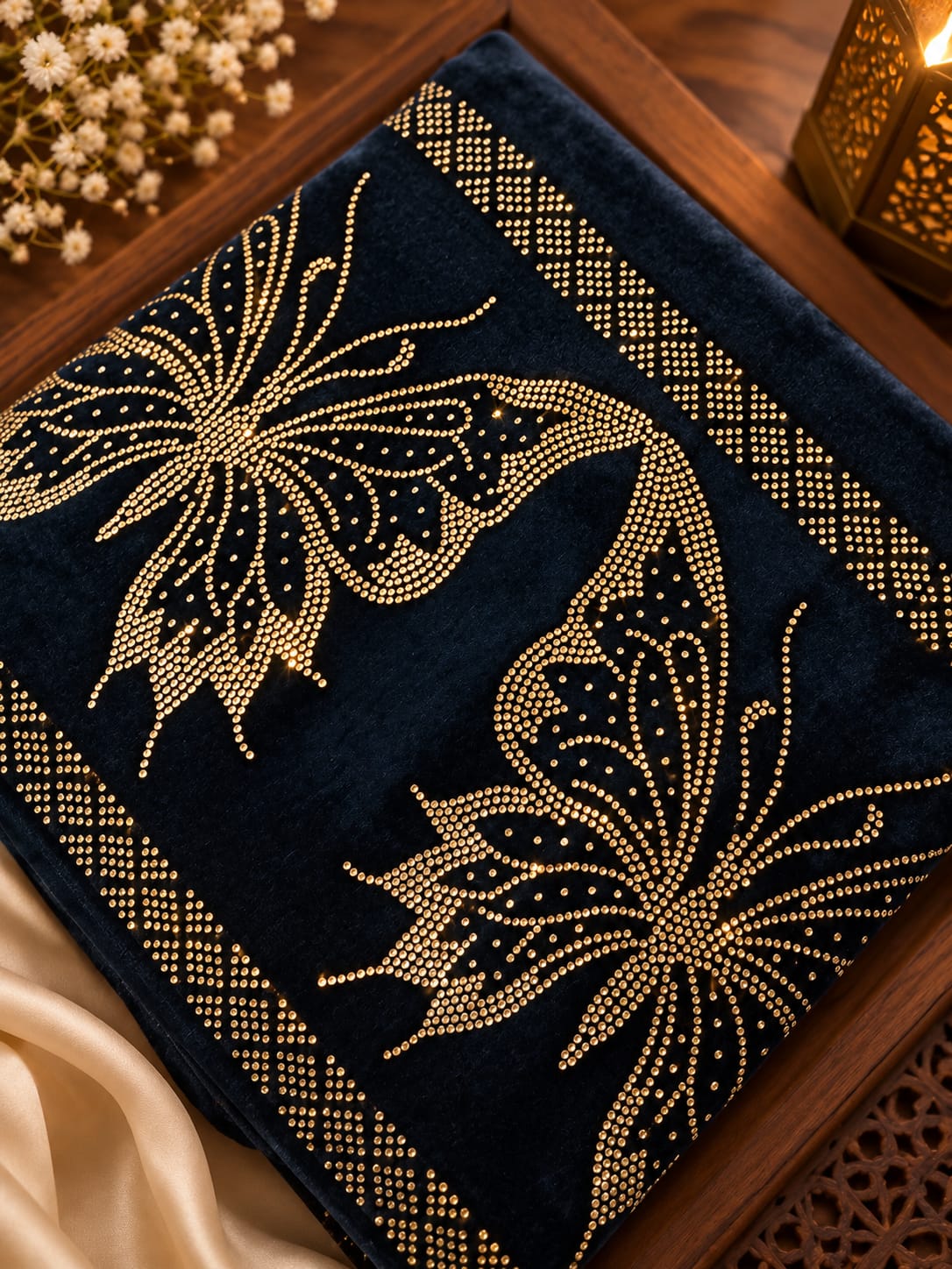 Noor-e-Parwana Stone Shawl(V03)