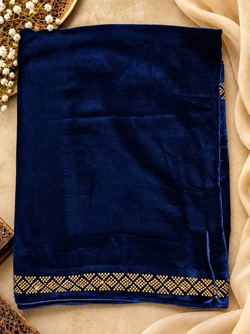 Noor-e-Parwana Stone Shawl(V03)