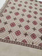 Cross Stitch Art Shawl (B637)