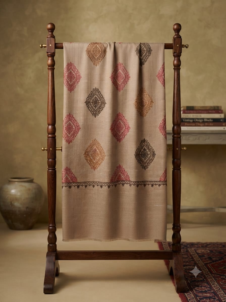 Naqsh-e-Aari Shawl(AR-604)