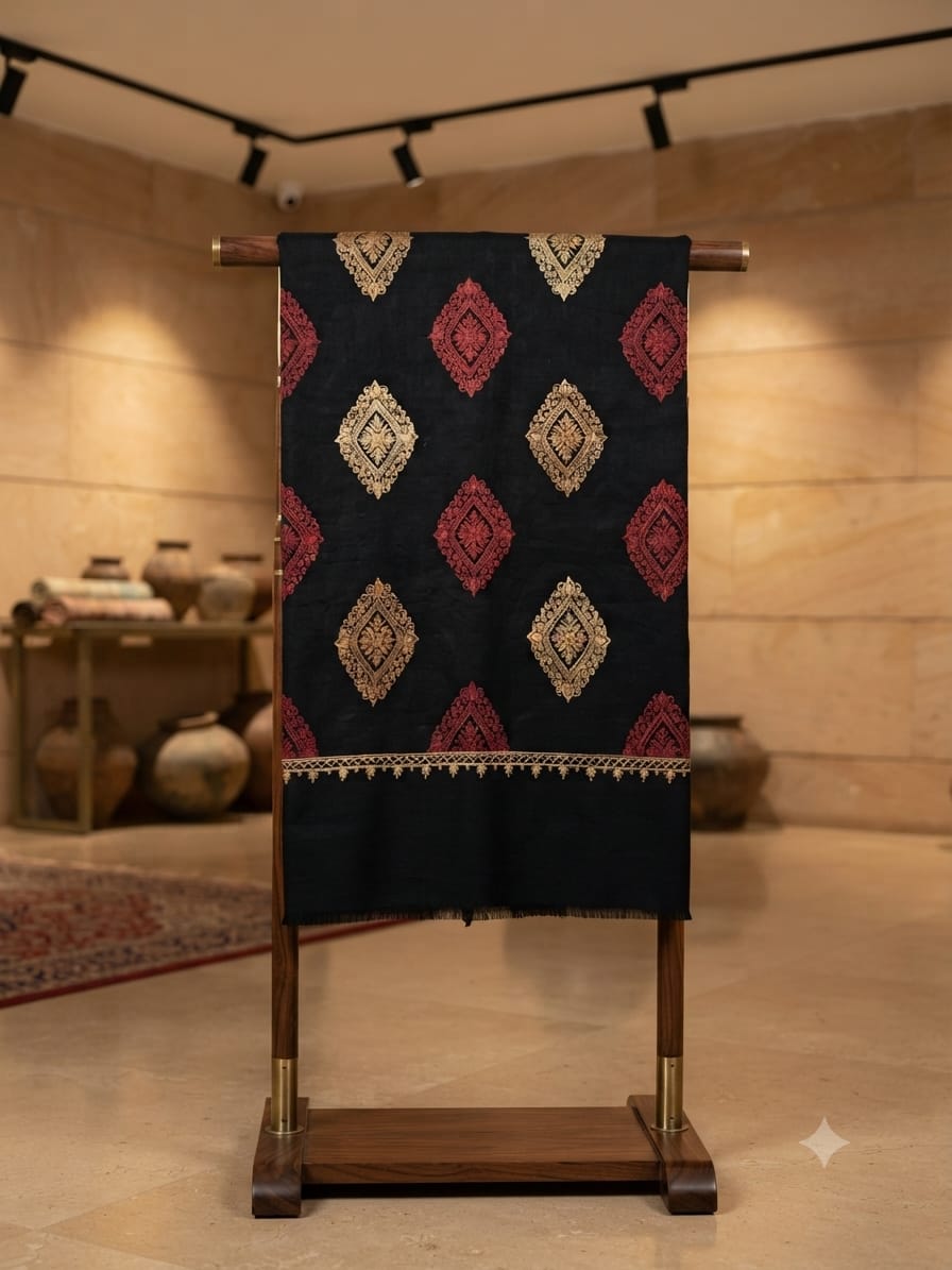 Naqsh-e-Aari Shawl(AR-604)