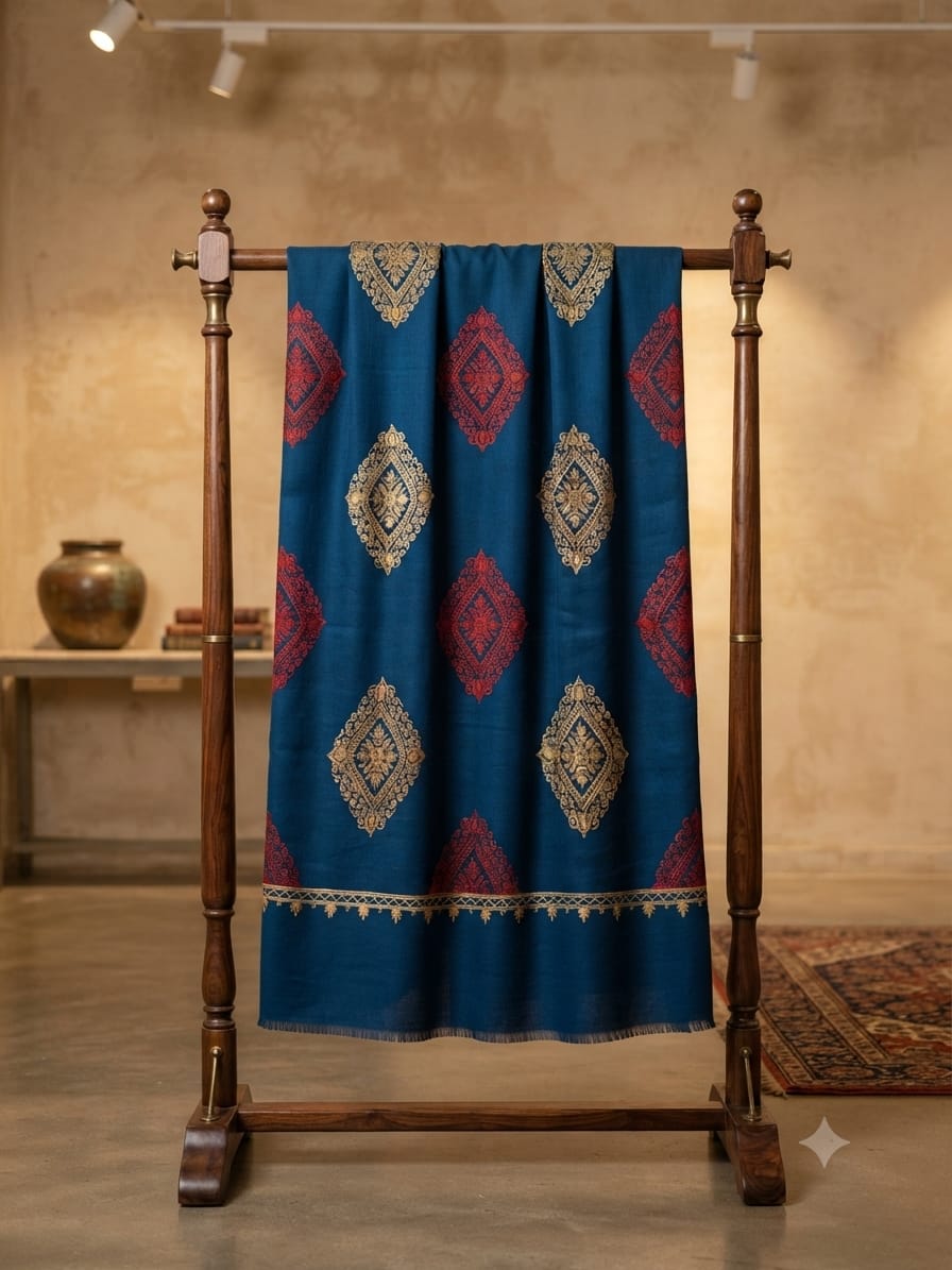 Naqsh-e-Aari Shawl(AR-604)