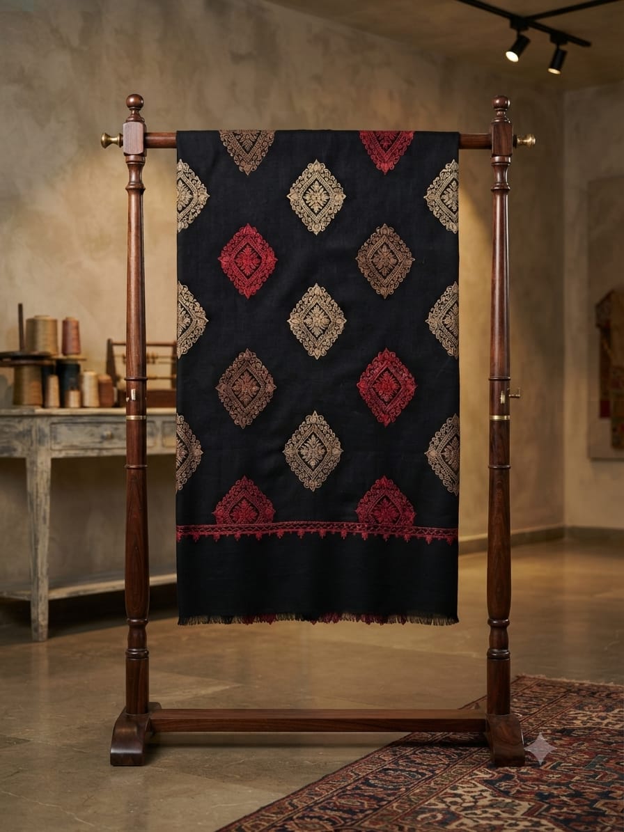 Naqsh-e-Aari Shawl(AR-604)