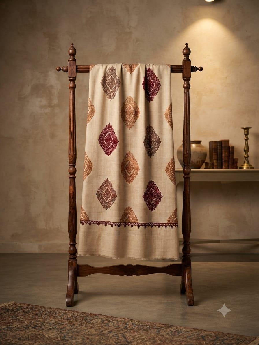 Naqsh-e-Aari Shawl(AR-604)
